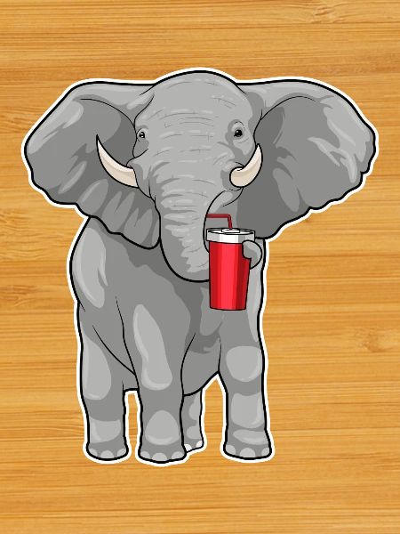 Elephant Mug to go
