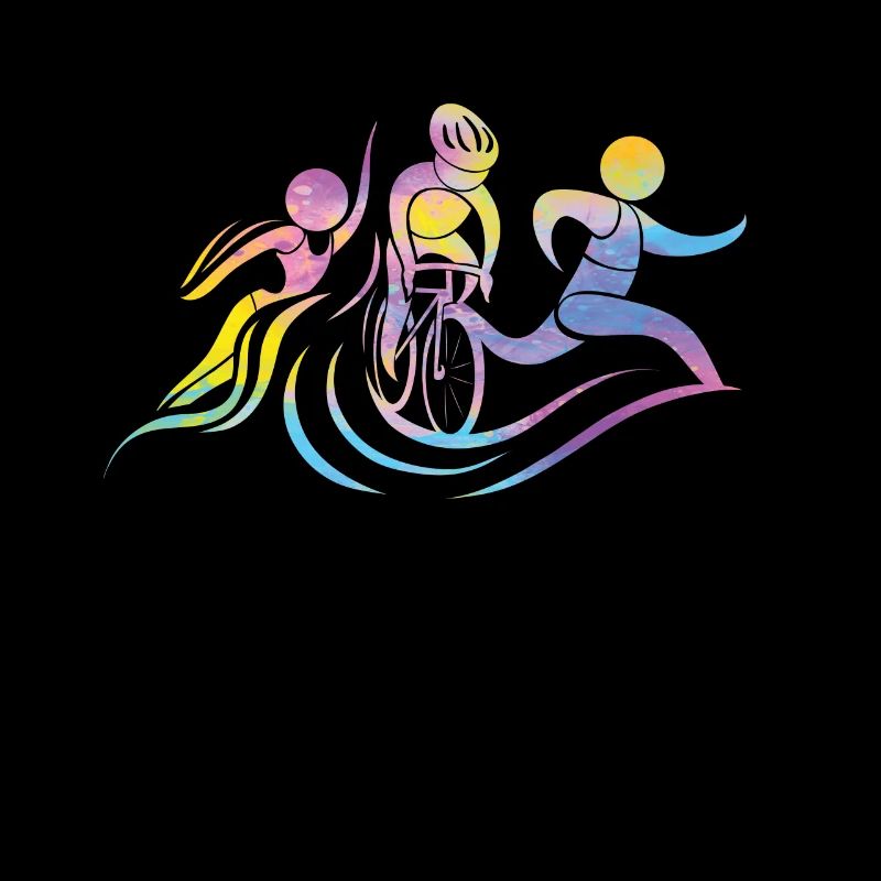 Aquarelles Femmes Triathlon