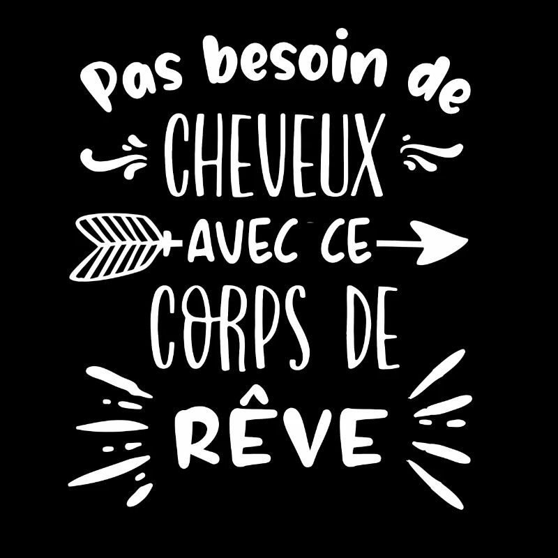 Pas besoin de cheveux avec ce corps de rêve