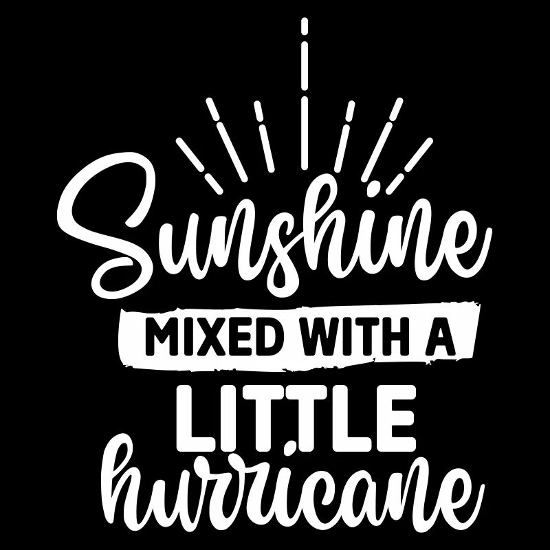 Soleil mêlé à un petit ouragan