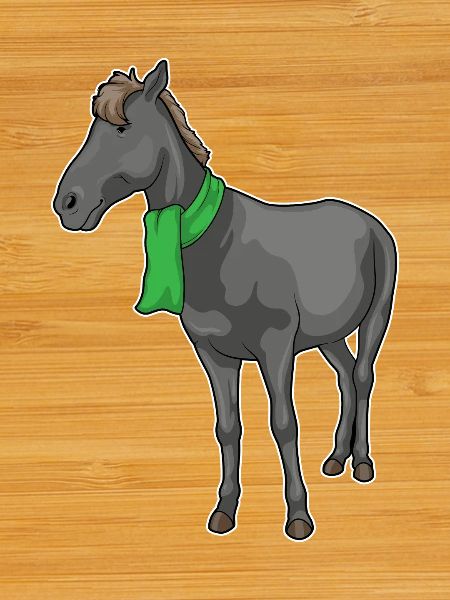 Pferd Schal
