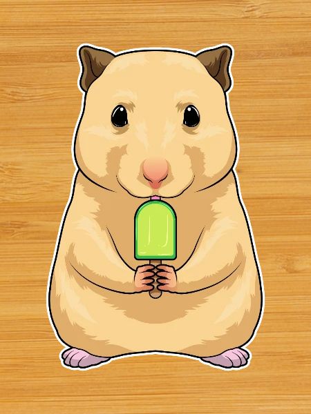 Hamster popsicles