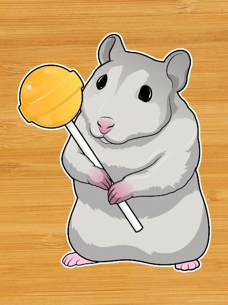 Hamster lollipops