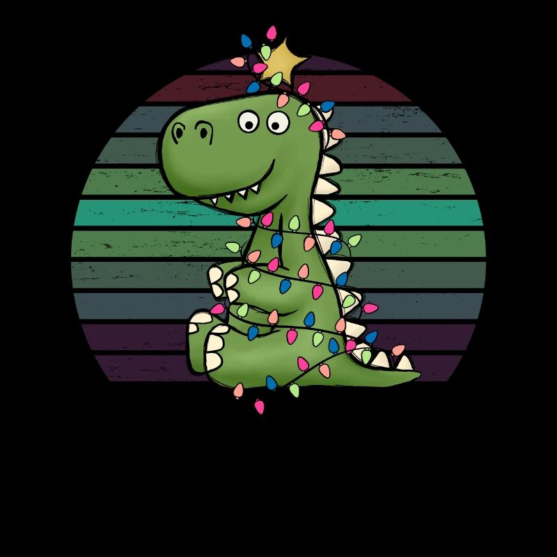 Süßer Dino Lichterkette Tree Rex Schlafanzug