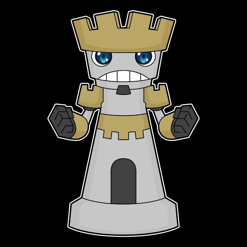 Schachfigur Turm Schach
