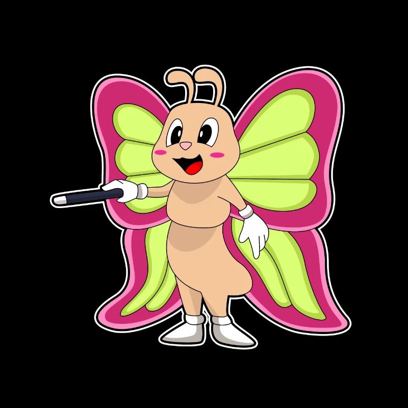 Schmetterling Zauberstab