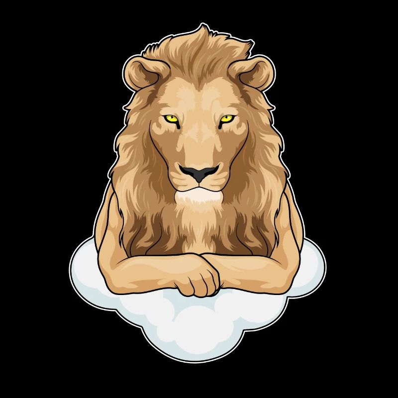 Löwe Wolken