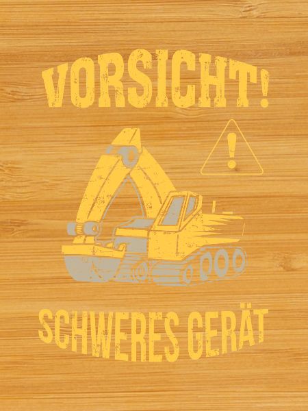 Bagger Baggerfahrer Baugeräteführer Schweres Gerät