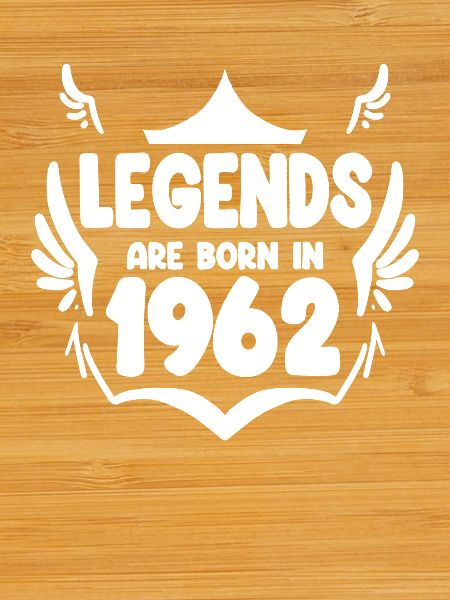 1962 - Born 1962