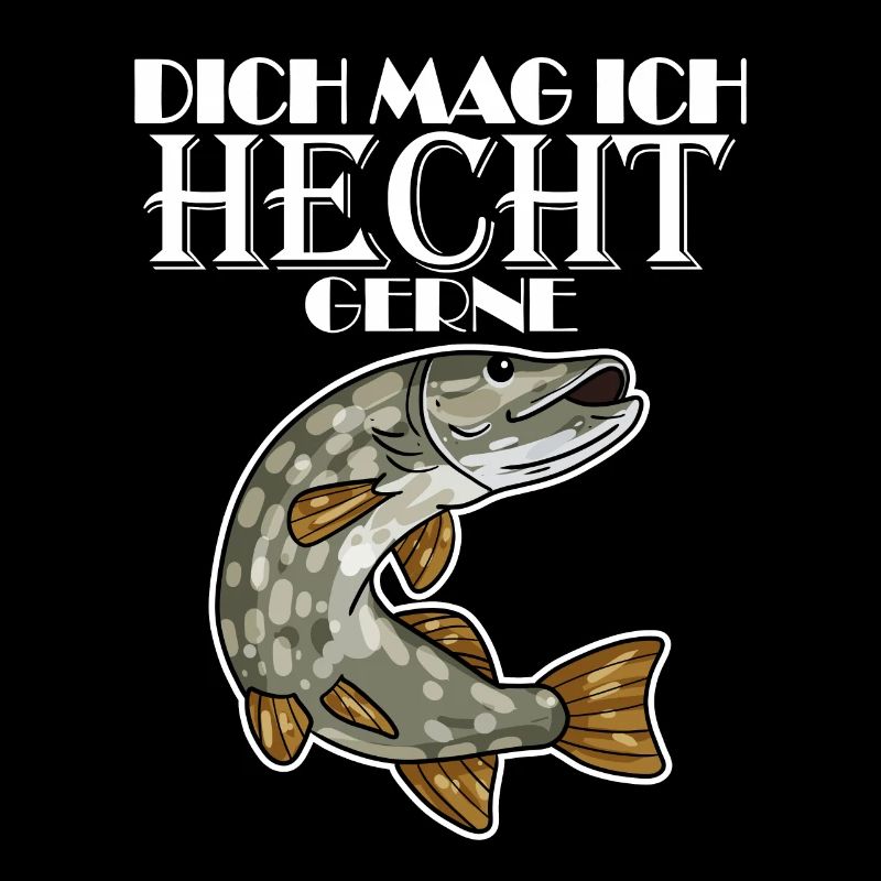 Angler Lustiger Spruch - Ich mag dich