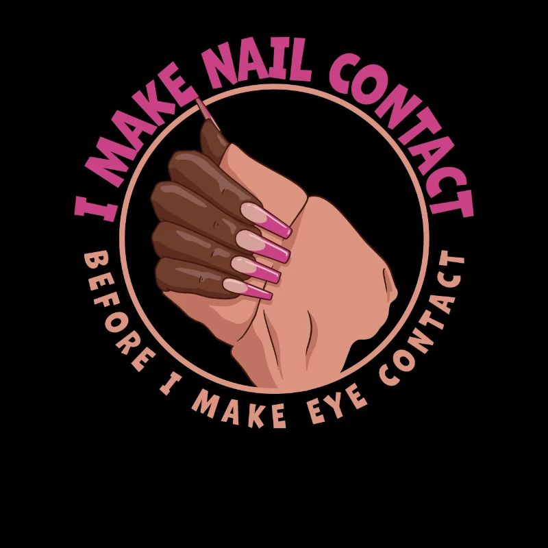 Ich Mache Nagelkontakt Vor Nail Tech