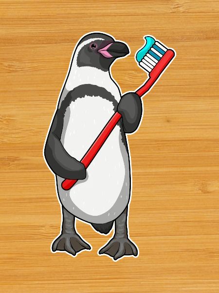 Penguin Toothbrush