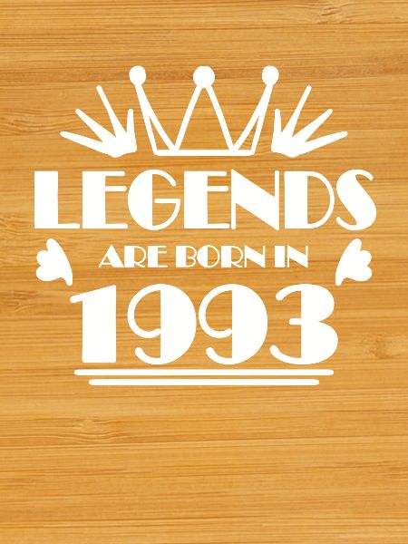 1993 - Born 1993