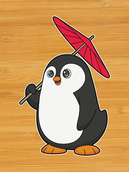 Parapluie pingouin