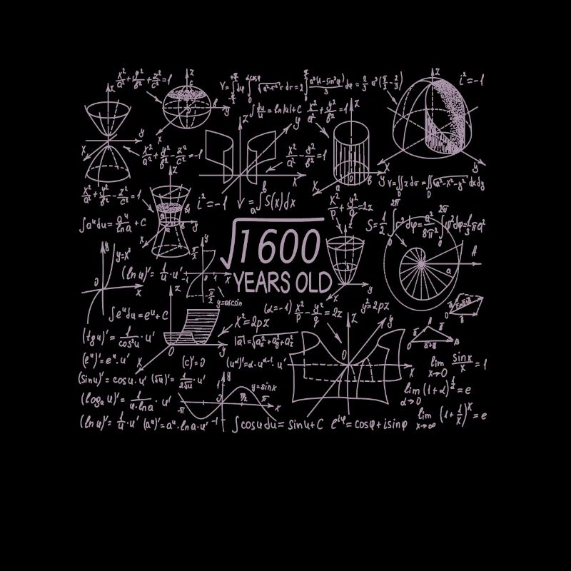 40th birthday for math teachers and math nerds