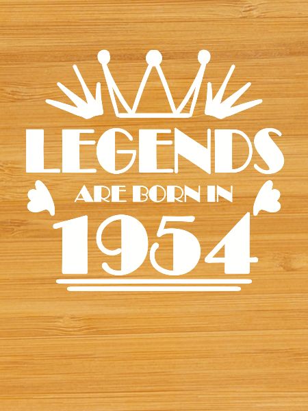 1954 - Born 1954