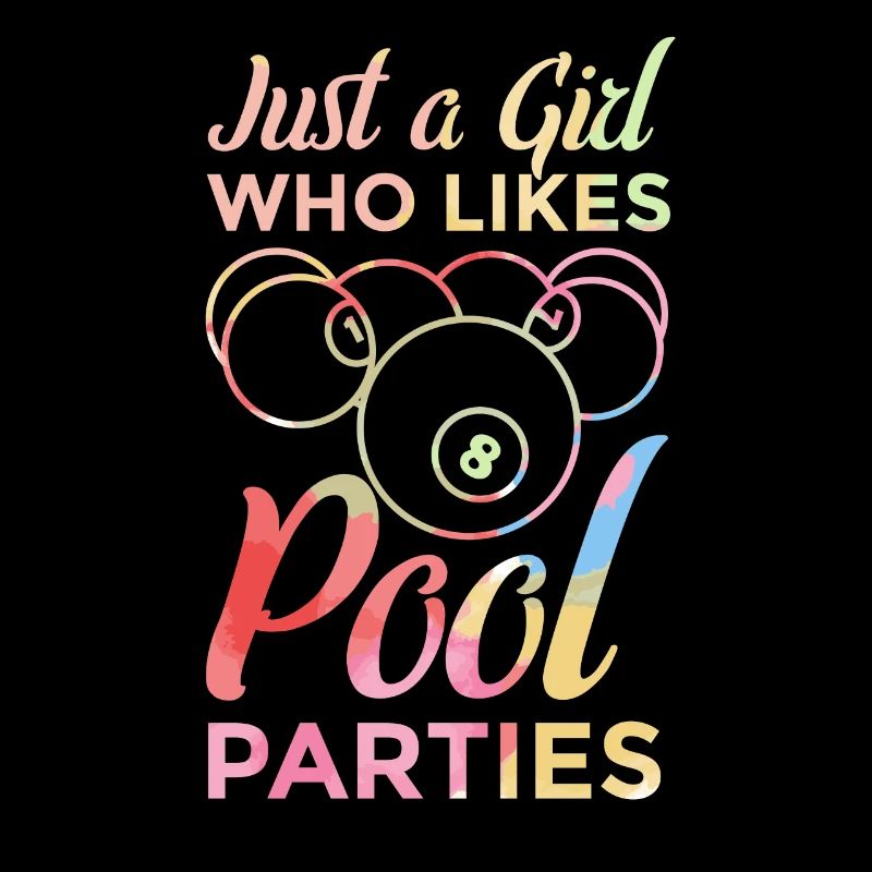 Poolbillard Mädchen