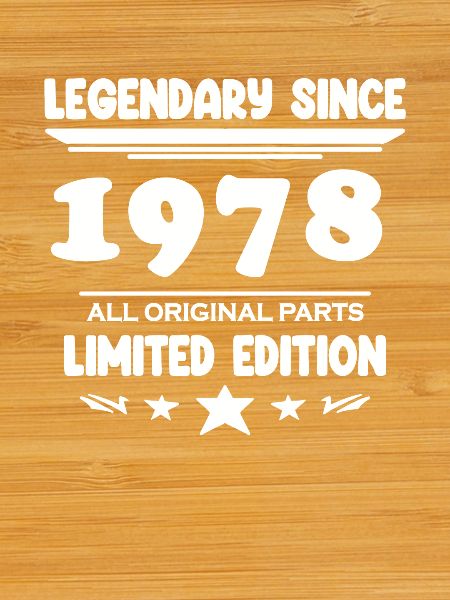 1978 - Born 1978