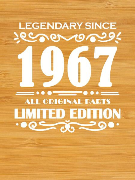 1967 - Born 1967