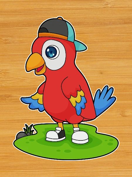 Parrot Student Cap School