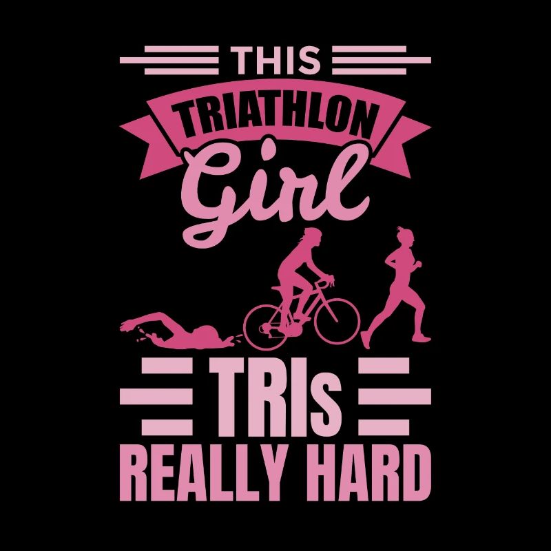 Triathletenmädchen