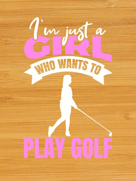 Golfer Mädchen