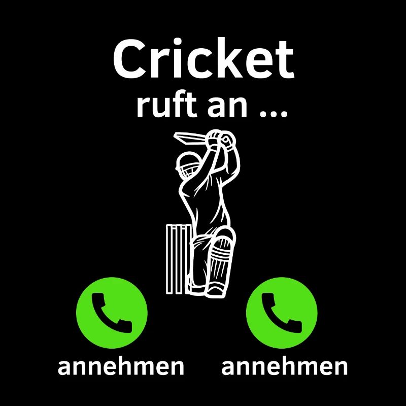 Cricket ruft an - annehmen oder annehmen?