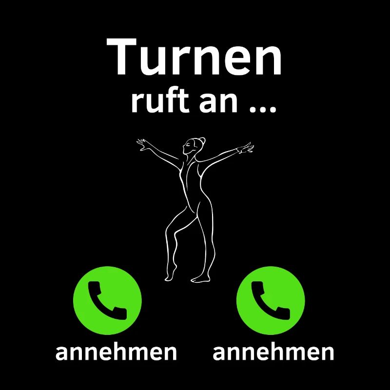 Turnen ruft an - annehmen oder annehmen?