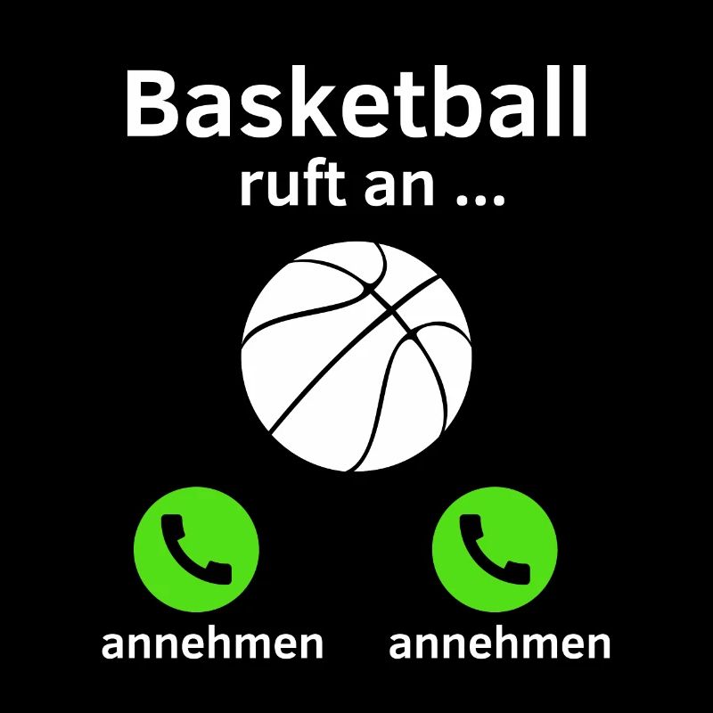 Basketball ruft an - annehmen oder annehmen?