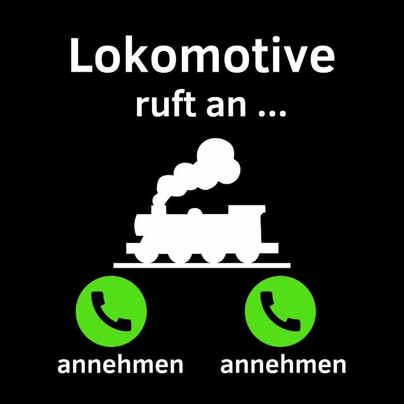 Lokomotive ruft an - annehmen oder annehmen?