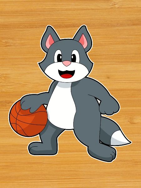 Chat Basketteur Basketteur