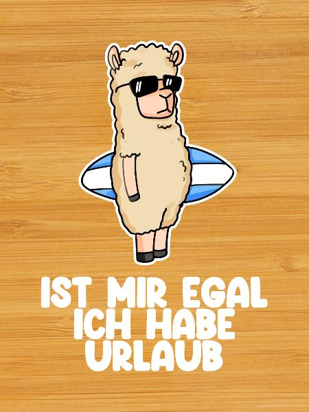 Urlaub Spruch