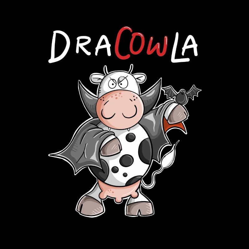 DraCOWla Dracula Vache Halloween