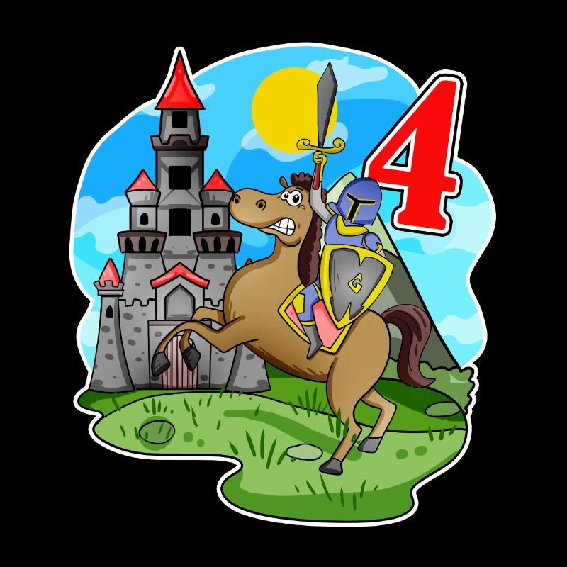 Chevalier de quatre ans - 4 ans