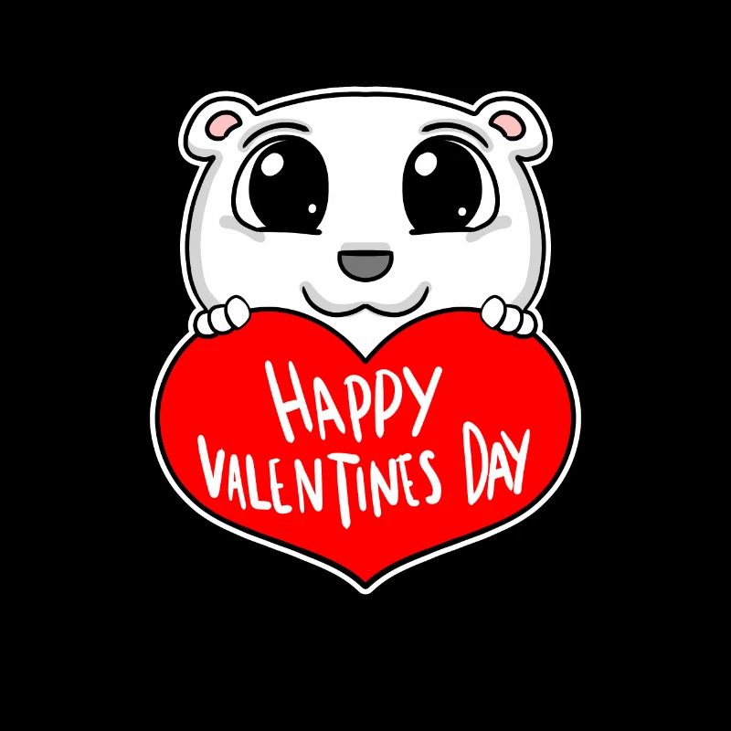 Valentinstag Herz Bär