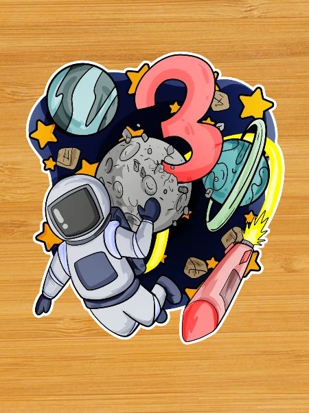 3 Years Birthday Boy Gift