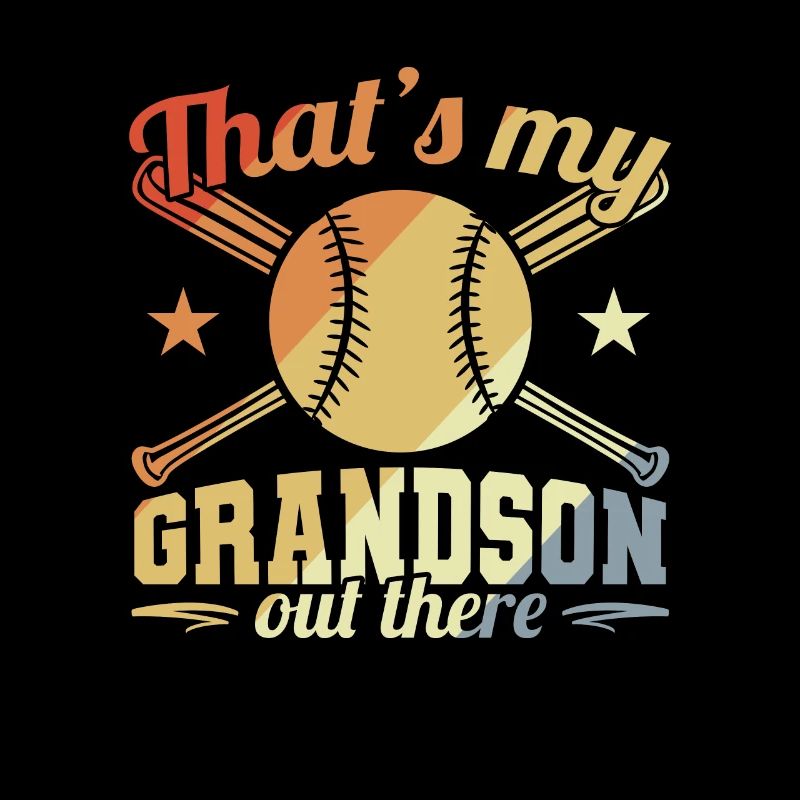 Großvater eines Baseballspielers