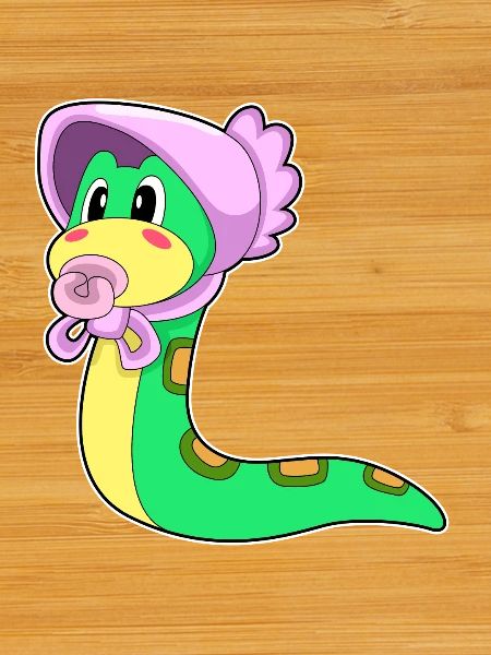Sucette Serpent Bébé