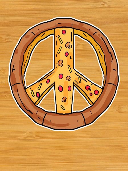 Peace Pizza Frieden