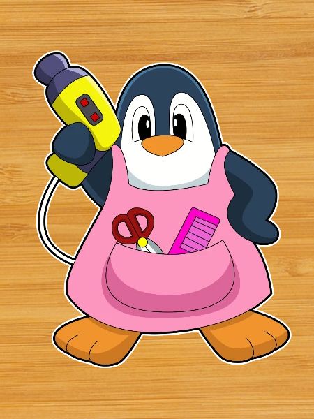 Penguin Coiffeur Sèche-cheveux