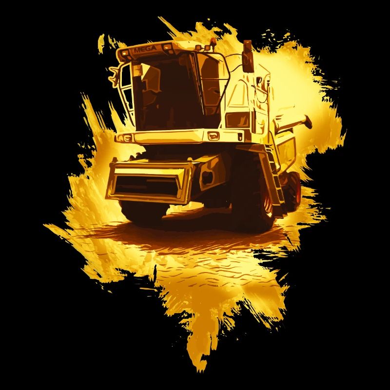 Skördetröska Guld
