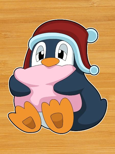 Penguin Sleeping Pillow