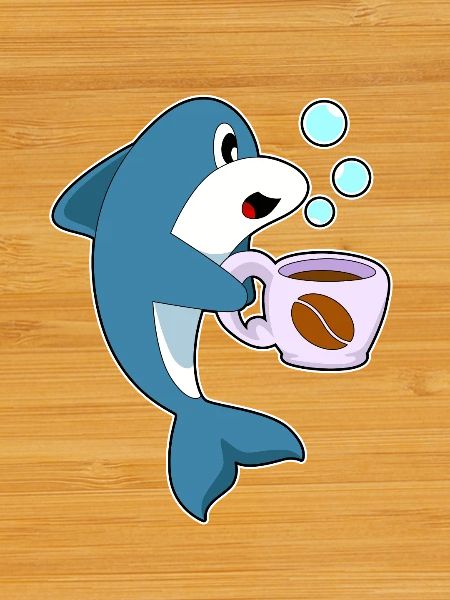 Delfin coffee cup