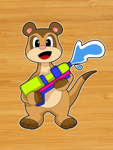 Pistolet à eau suricate