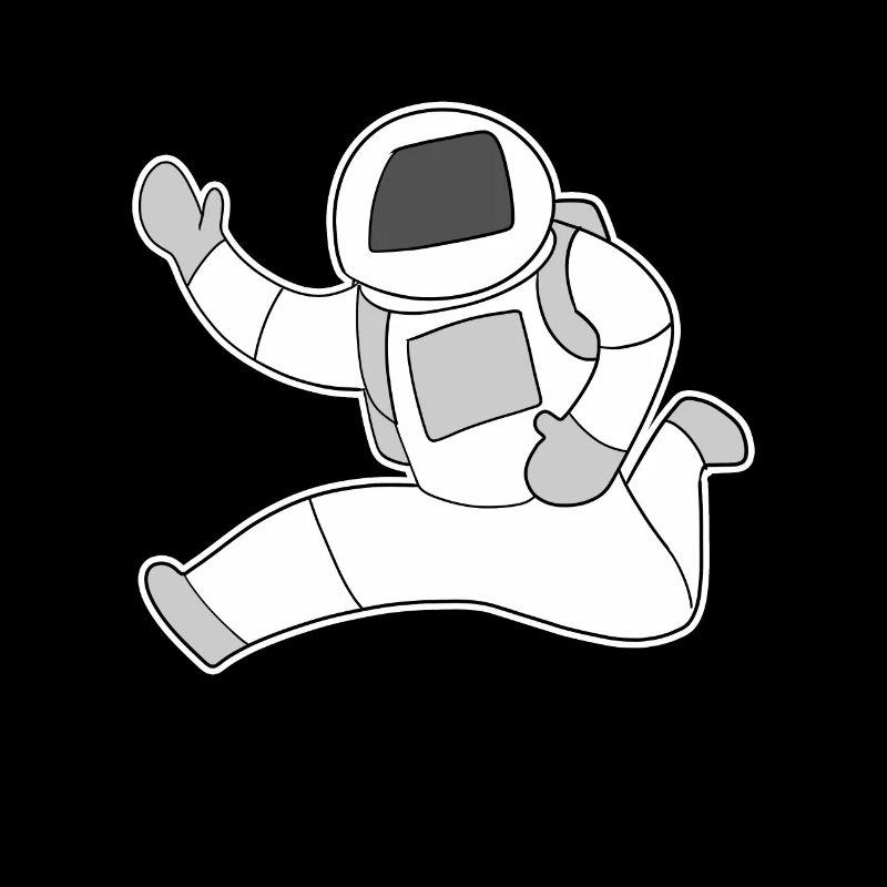 Motif astronaute