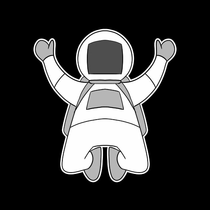 Motif astronaute