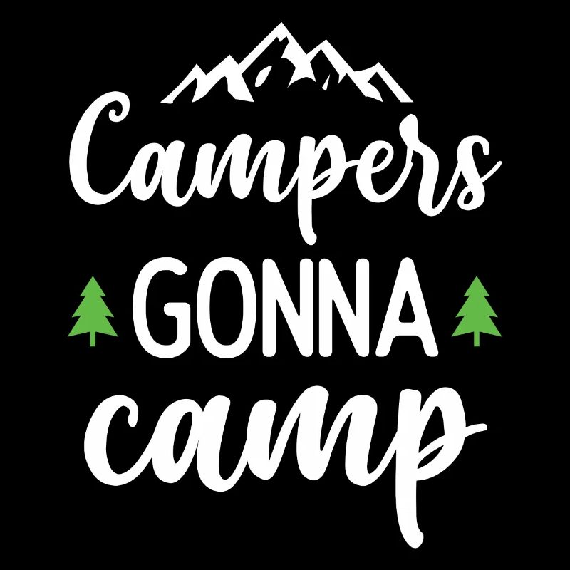 Camper auf dem Weg zum Camp