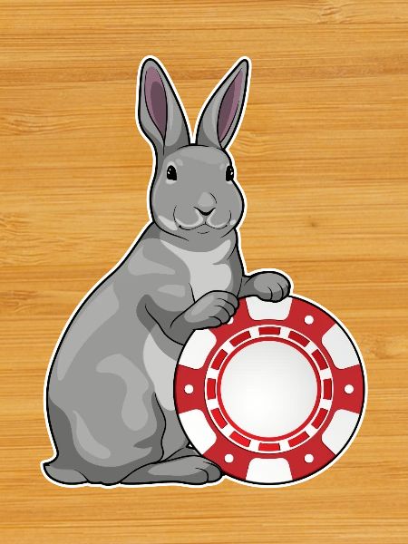 Bunny Poker Poker Chips