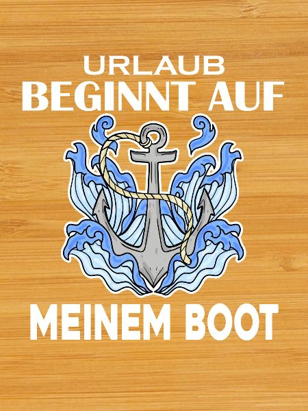 Urlaub Boot