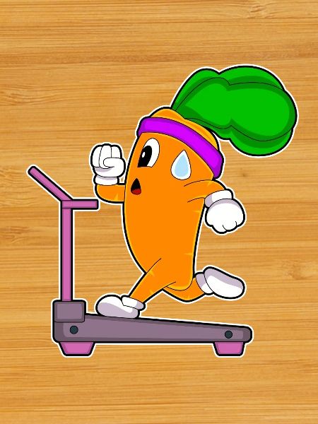Carrot Workout Treadmill Fitness